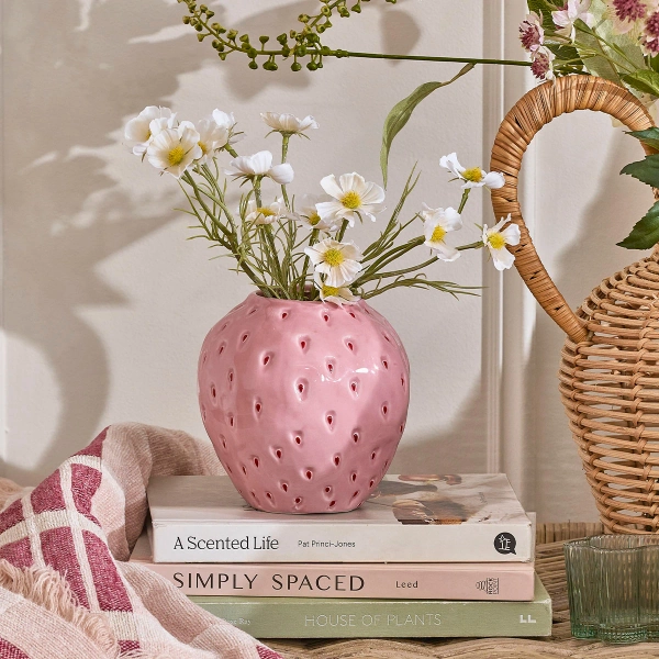 Strawberry Field Vase
