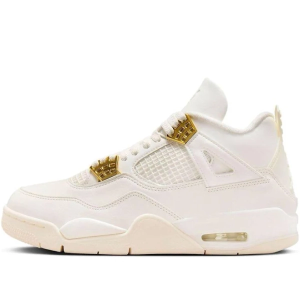 Air Jordan 4 Retro Metallic Gold Women's
