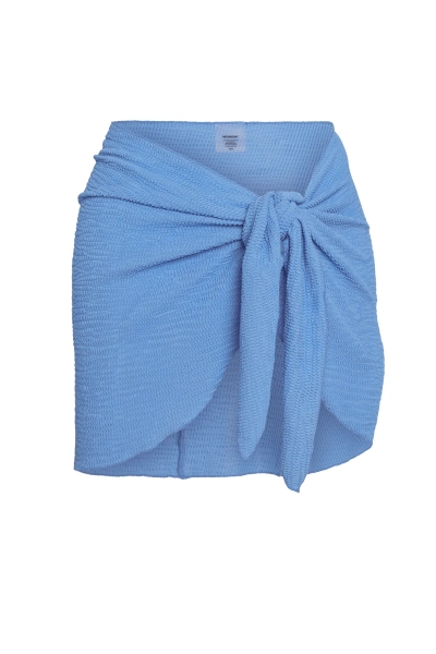 St. Barth's Skirt - Azure Crinkle - Azure Crinkle / P/S