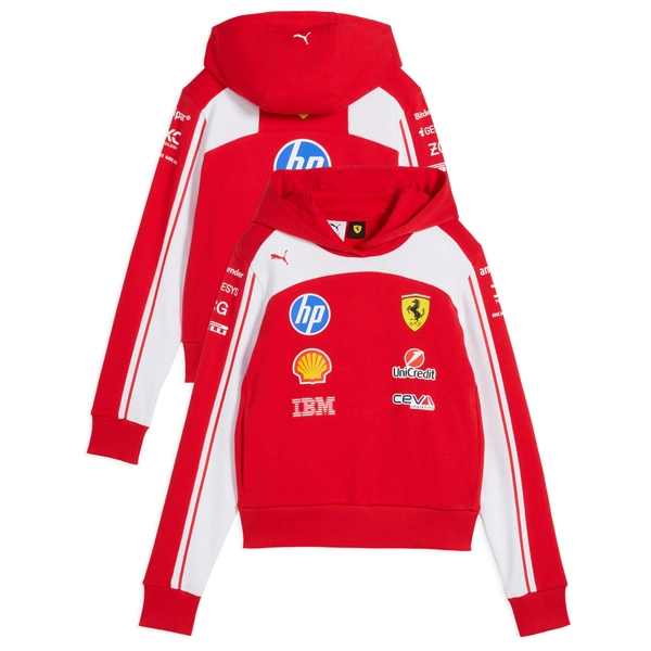 Scuderia Ferrari 2026 Team Hooded Sweat - Womens