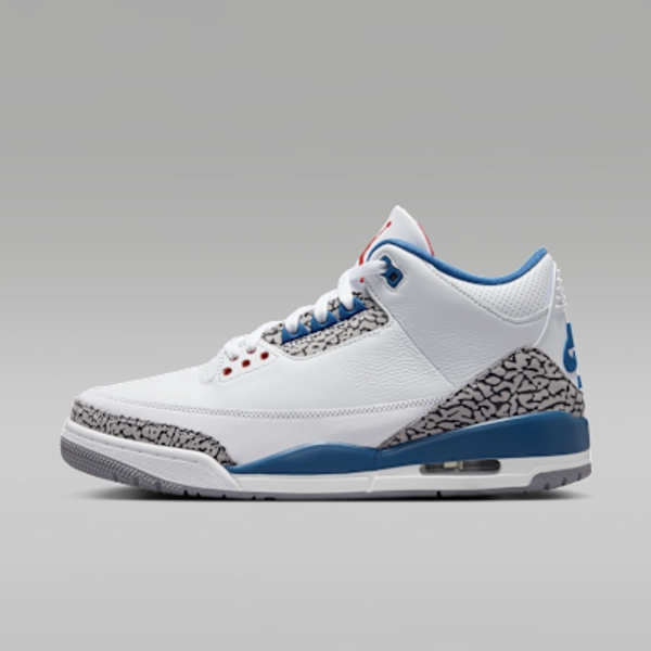 Air Jordan 3 Retro "True Blue" Men's Shoes