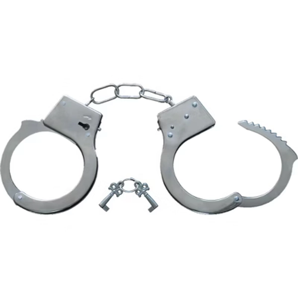Dress Up America Metal Hand Cuffs for Kids