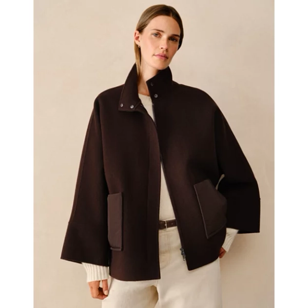 Funnel Collar Jacket | Coats & Jackets | The  White Company