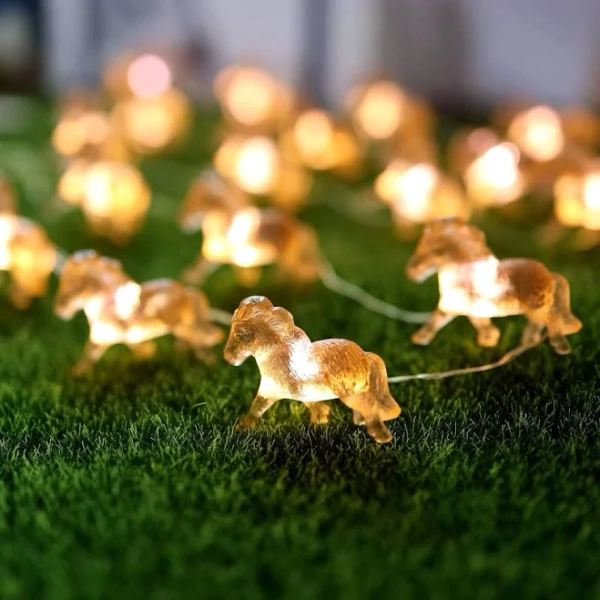 Horse Fairy Pony String Lights