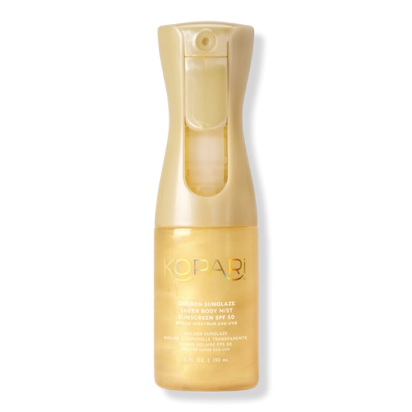Golden Sunglaze Sheer Body Mist Sunscreen SPF 50