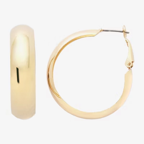 Mixit Womens 31.7mm Hypoallergenic Hoop Earrings