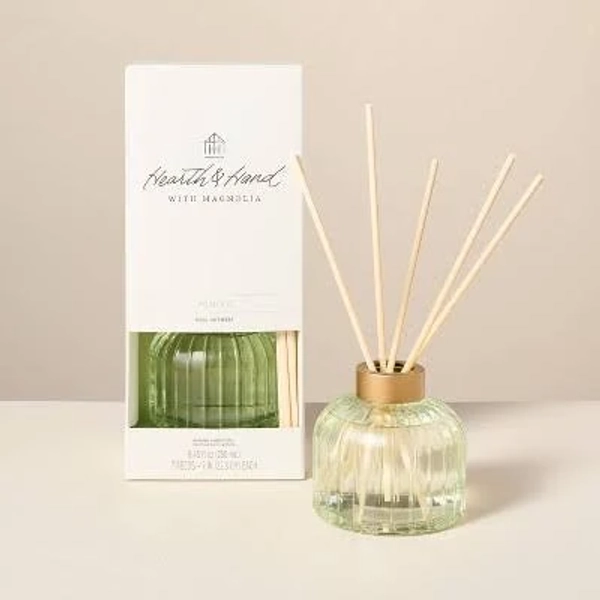 Hearth & Hand with Magnolia Ribbed Glass Diffuser Pomelo