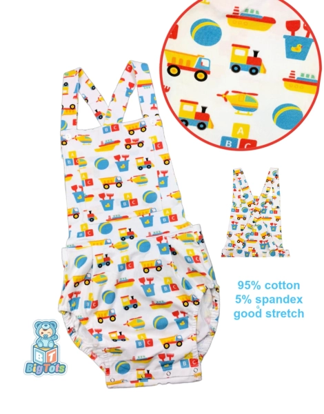 ABDL Boy Toys sunsuit romper Adult Baby
