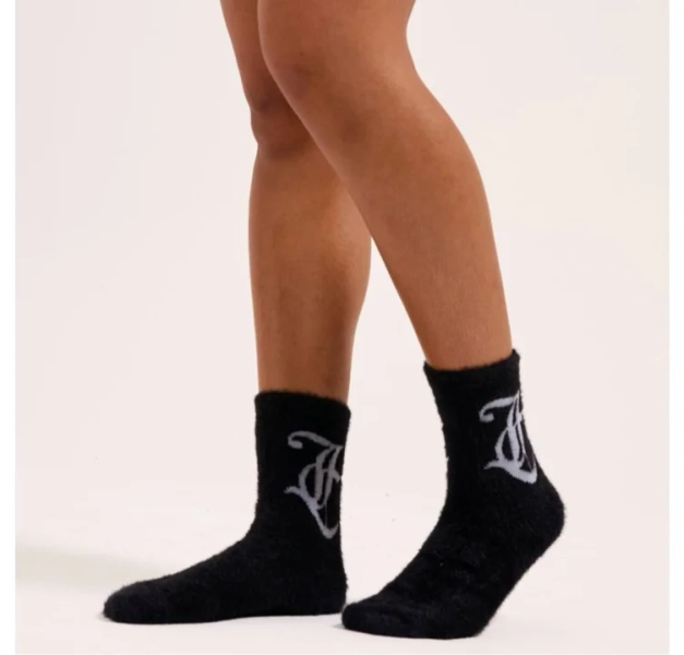 SEASONAL FLUFFY SOCKS 2 PACK