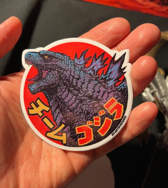 Team ゴジラ STICKER