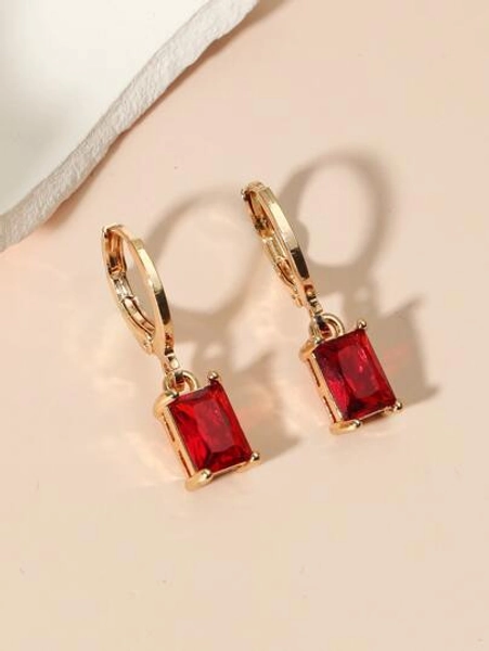 Orecchini pendenti con strass
