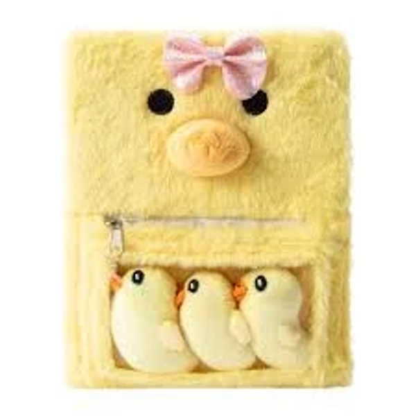 Five Below Duck Plush Journal & Plushies