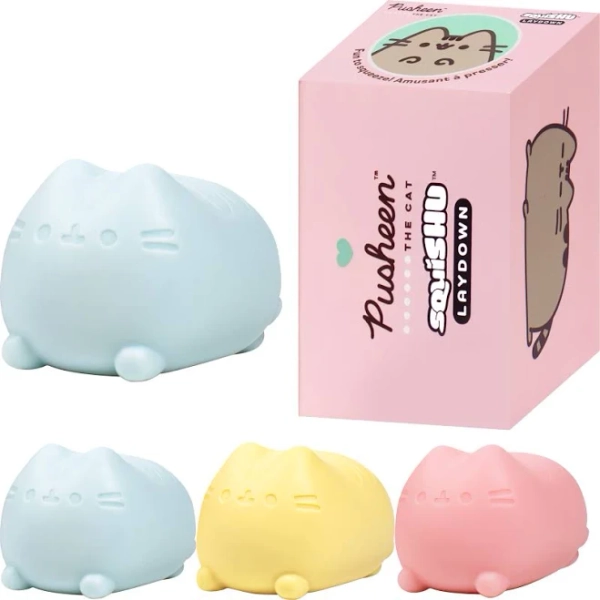 Hamee SquiSHU Pusheen the Cat Pull Squishy Sensory Toy