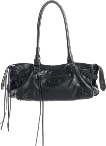 Le City Leather East/West Shoulder Bag