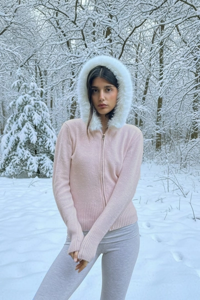 Cardigan zip