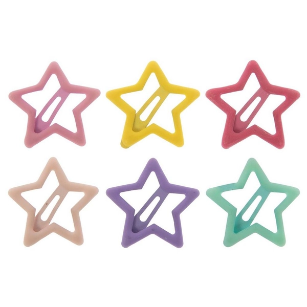 Star Snap Hair Clips