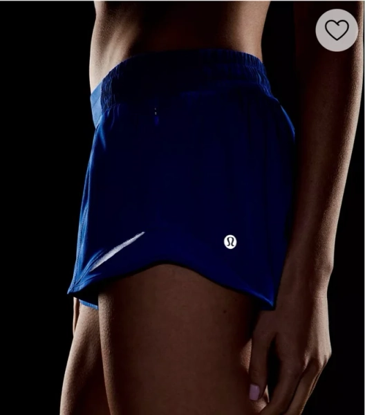 Hotty Hot Low-Rise Lined Short 2.5" - Beach ball blue- 12