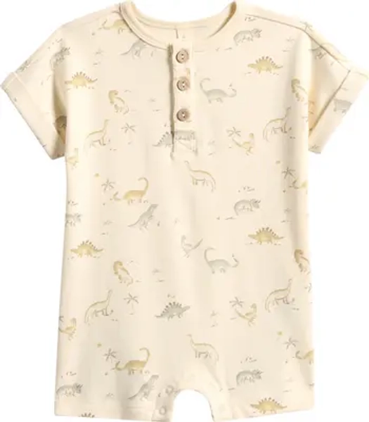 Dino Cotton Romper