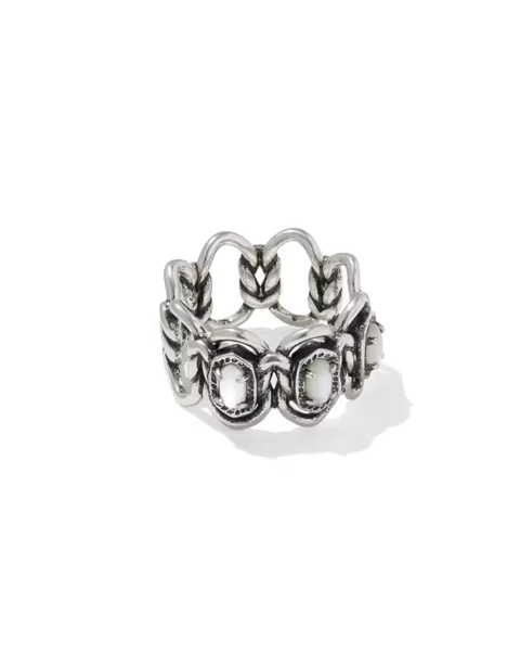 Joan Vintage Silver Band Ring