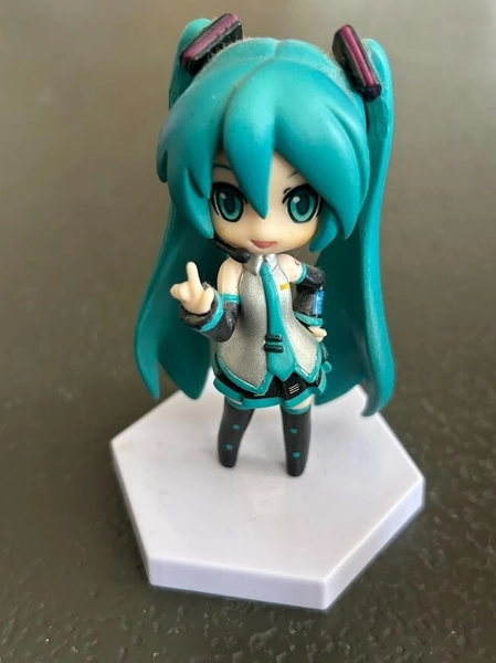 RARE SEGA PIAPRO - HATSUNE ( PROJECT DIVA ) MIKU - NENDOROID PETIT - VOCALOID