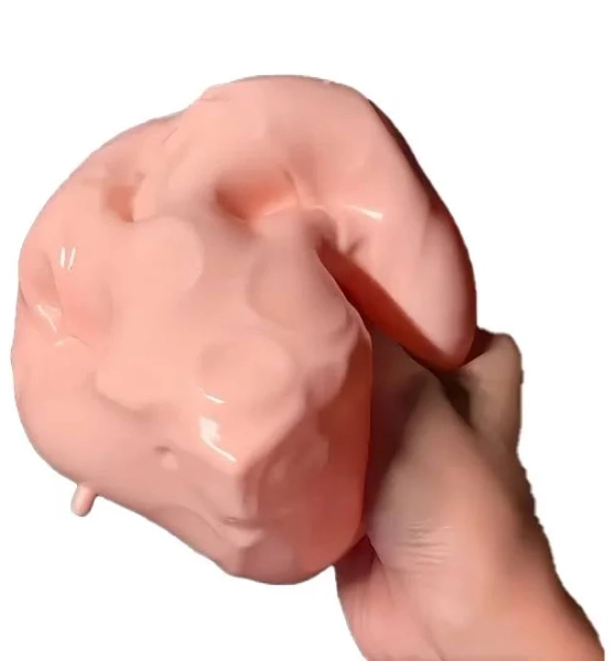 Moldable Slow Rising Square Cheese Squishy Ball