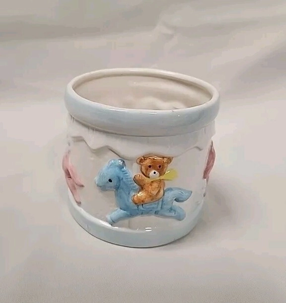Vintage 1980s Baby Planter