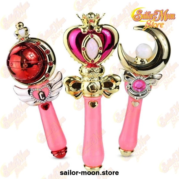 Sailor Moon Stick Spiral Heart Moon Rod Cutie Rod Wand Figure - Sailor Moon Store