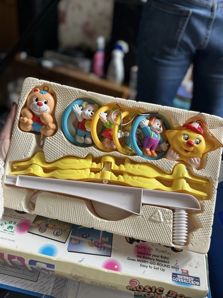 Vintage Baby Carousel 80/90 Retro Toy Collectable Rare Collectable