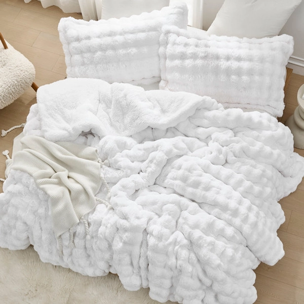 Snowball® Chunky Bunny - Coma Inducer® Oversized Comforter Set - White