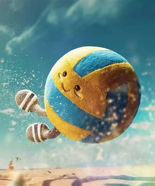 Jellycat Amuseable Sports Beach Volley