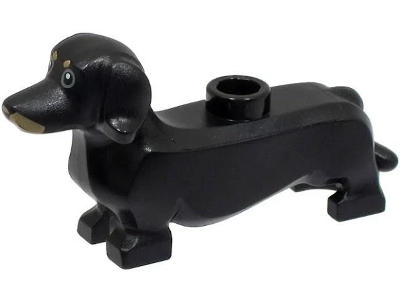 Lego City Dachshund Sausage Dog Animal Minifigure