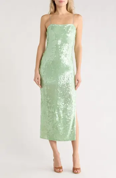 Fifi Sequin Midi Dress