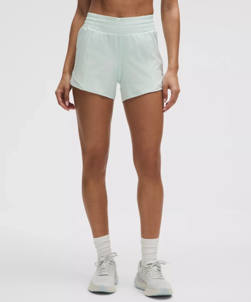 Hotty Hot High-Rise Lined Short 4" - Mint Breeze - 0