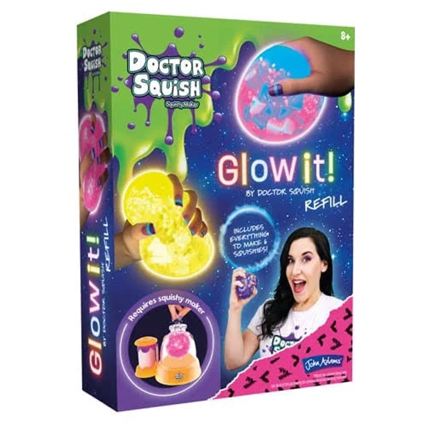 Doctor Squish Glow It! Squishy Maker Refill Pack