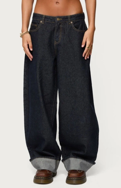 Kella Extra Oversized Low Rise Jeans