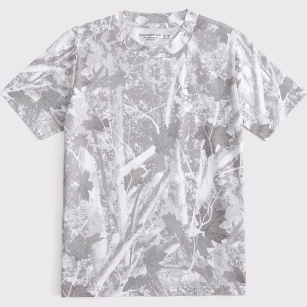 Abercrombie Kids Boys Essential Icon Crew Tee