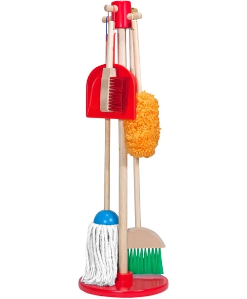 Melissa & Doug Let's Play House! Dust, Sweep & Mop