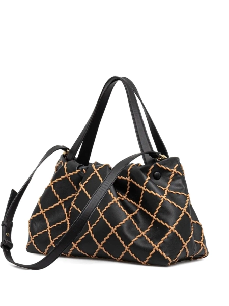 Themoirè sac cabas à design plissé | Taille unique