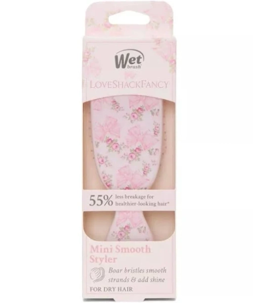LoveShackFancy Mini Shine Detangling Hair Brush