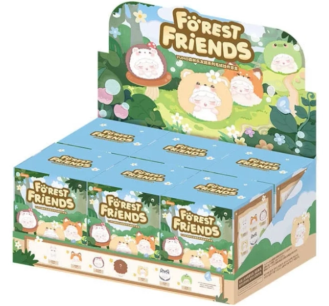 Yumo: Forest Friends Series Blind Box figure 13 cm Display (6)