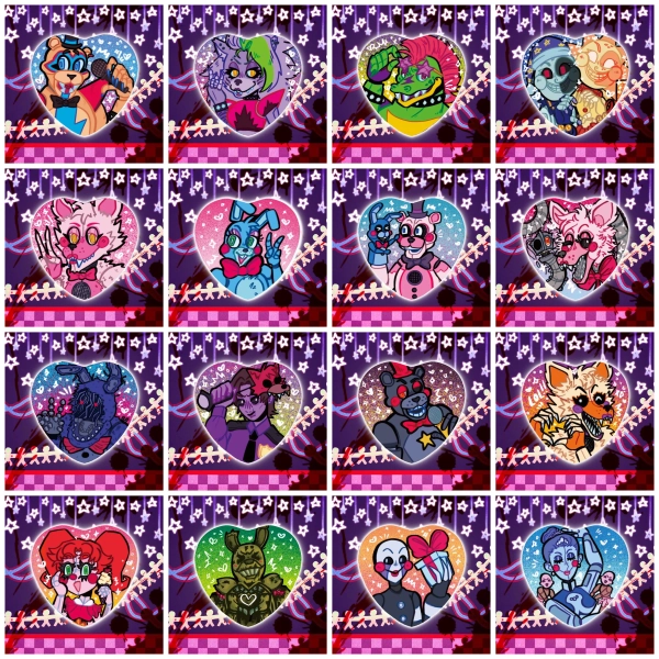 FNAF - Heart badges