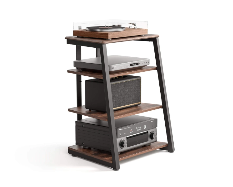 Eiffel AS07 Audio Rack - Walnut