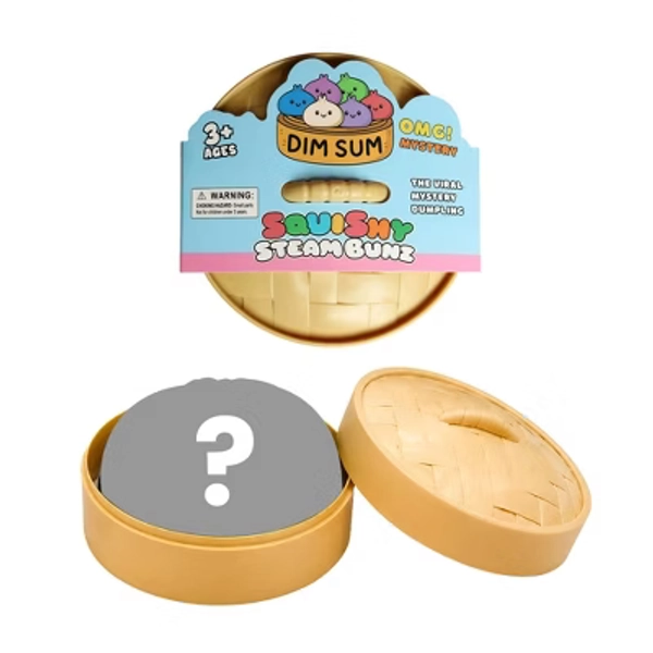 Puka Creations Rainbow Dim Sum Bunz 3.5-Inch Mystery Pack Squishy | 1 Random