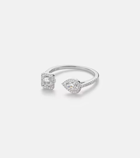 Bague My Twin en or blanc 18 ct et diamants