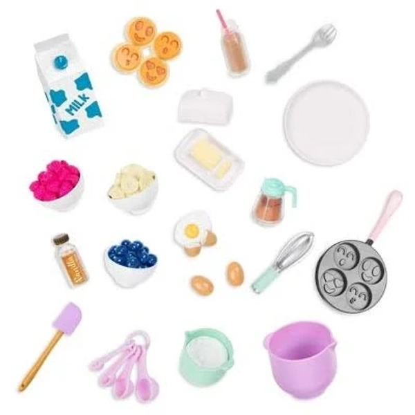 Our Generation Wake Up to Flavor Pancake Accessory Set