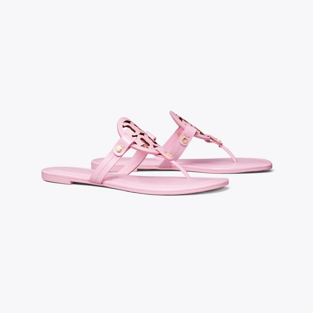 Miller Patent Sandal in petunia, size 9