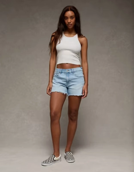 AE Stretch Curvy Low-Rise Ex-Boyfriend Short