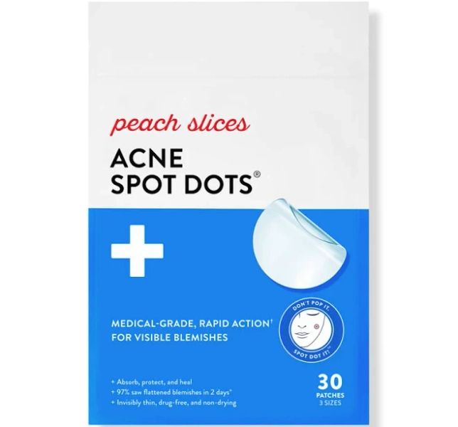 Peach Slices Acne Spot Dots