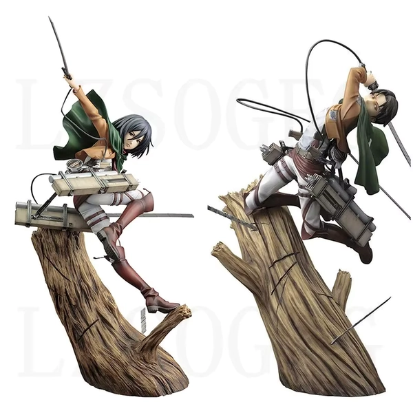 Attack on Titan - Levi e Mikasa 