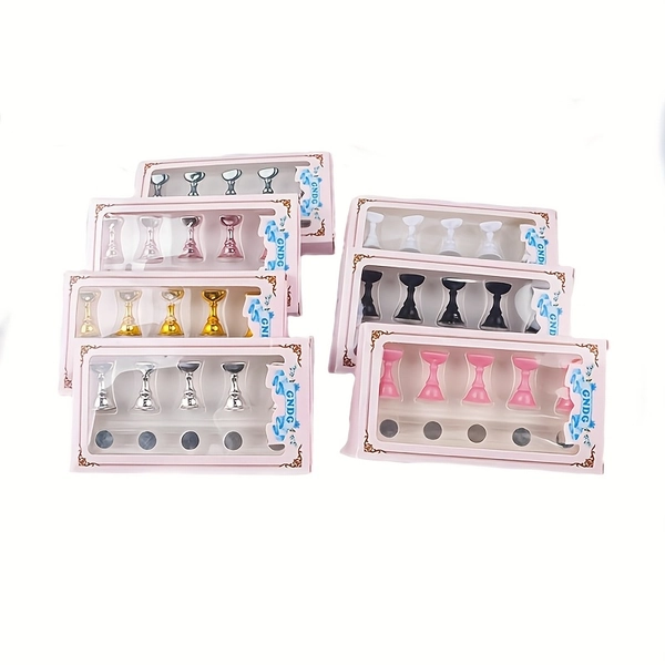 Cross-Border Nail Art Practice Board for Nail Tips Display And Practice Base Stand.